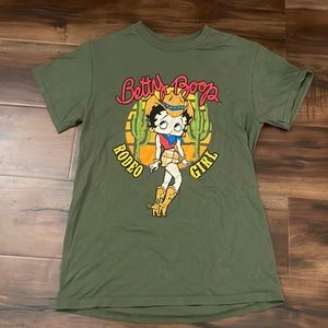 Green Betty Boop T-shirt